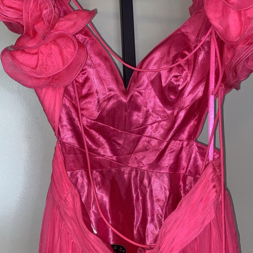 Chiffon Prom Dress by Mac Duggal - Picture 9 of 12